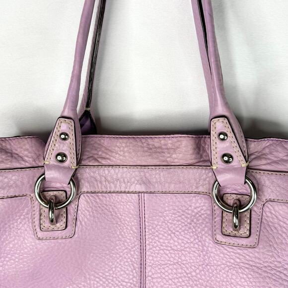 Coach Penelope Lavender Leather Shoulder Bag - Picture 3 of 14